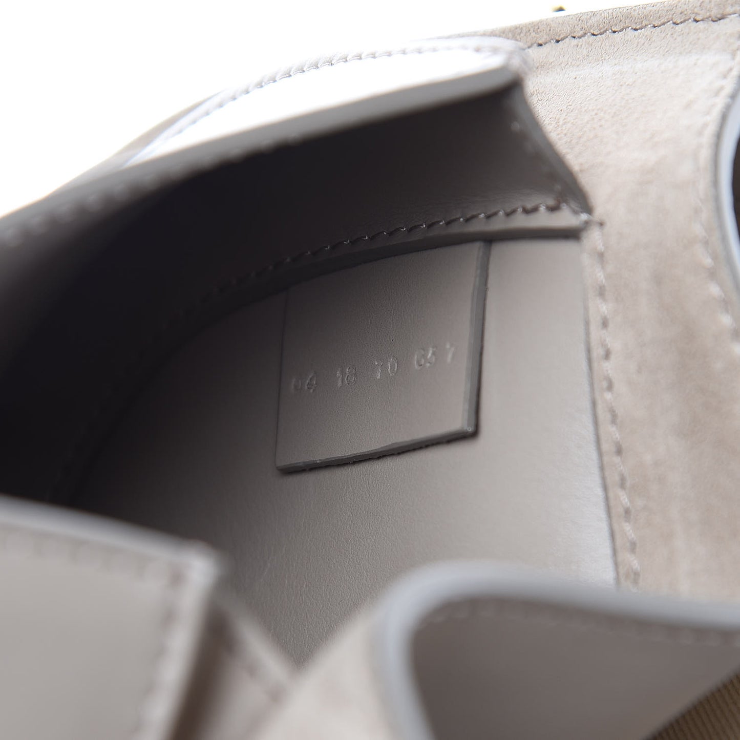 Calfskin Small Tess Bag Motty Grey