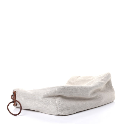 Hermes Canvas Barenia Fourbi 25 MM Pouch Naturel Fauve 3 of 4
