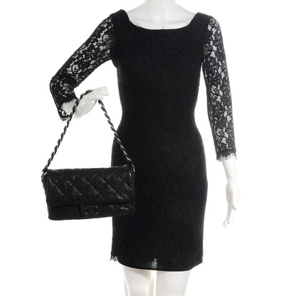 Chanel Calfskin Modern Chain Flap Black 2 of 8