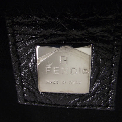 Fendi Canvas Mama Baguette Black 7 of 11