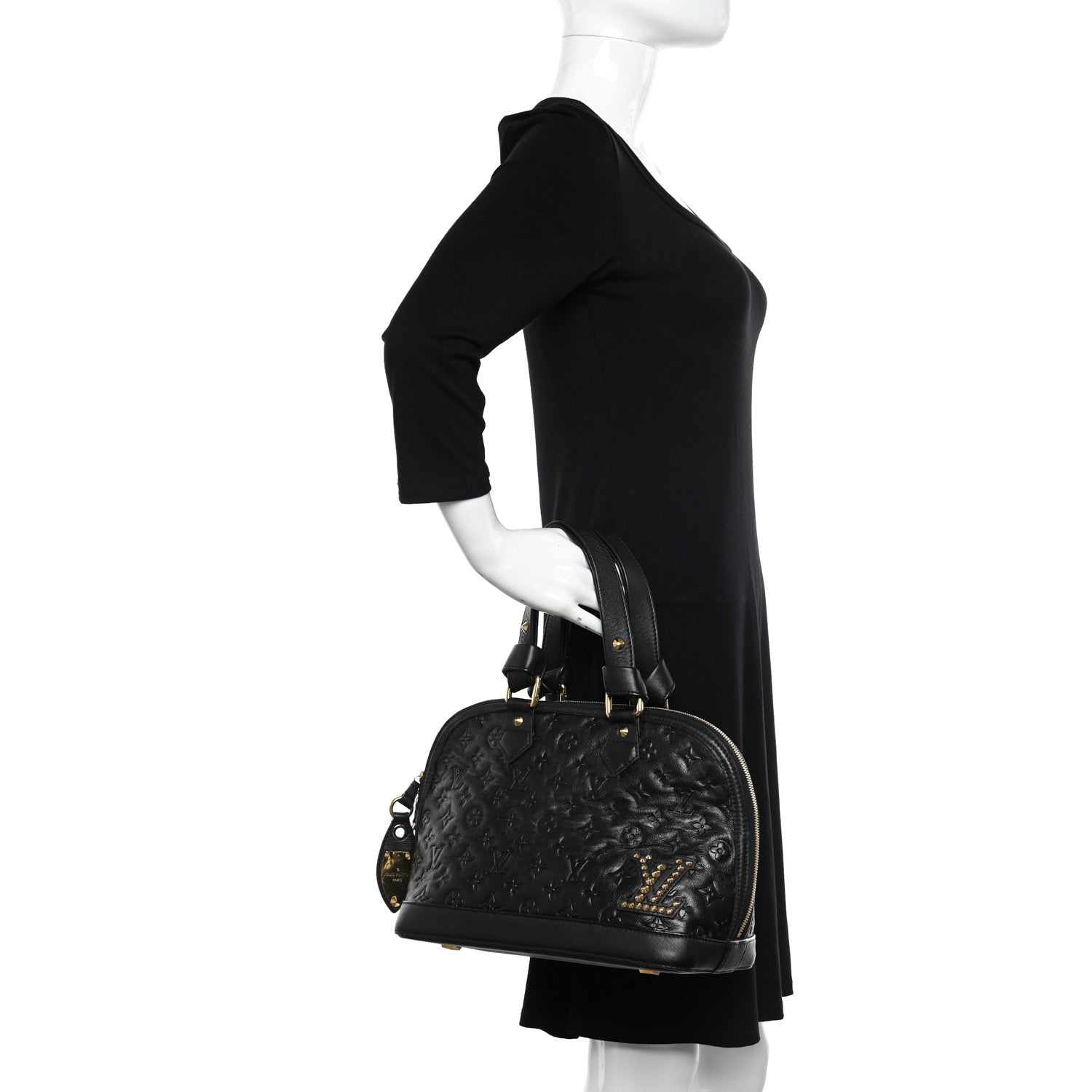 Louis Vuitton Monogram Double Jeu Neo Alma Black 2 of 15