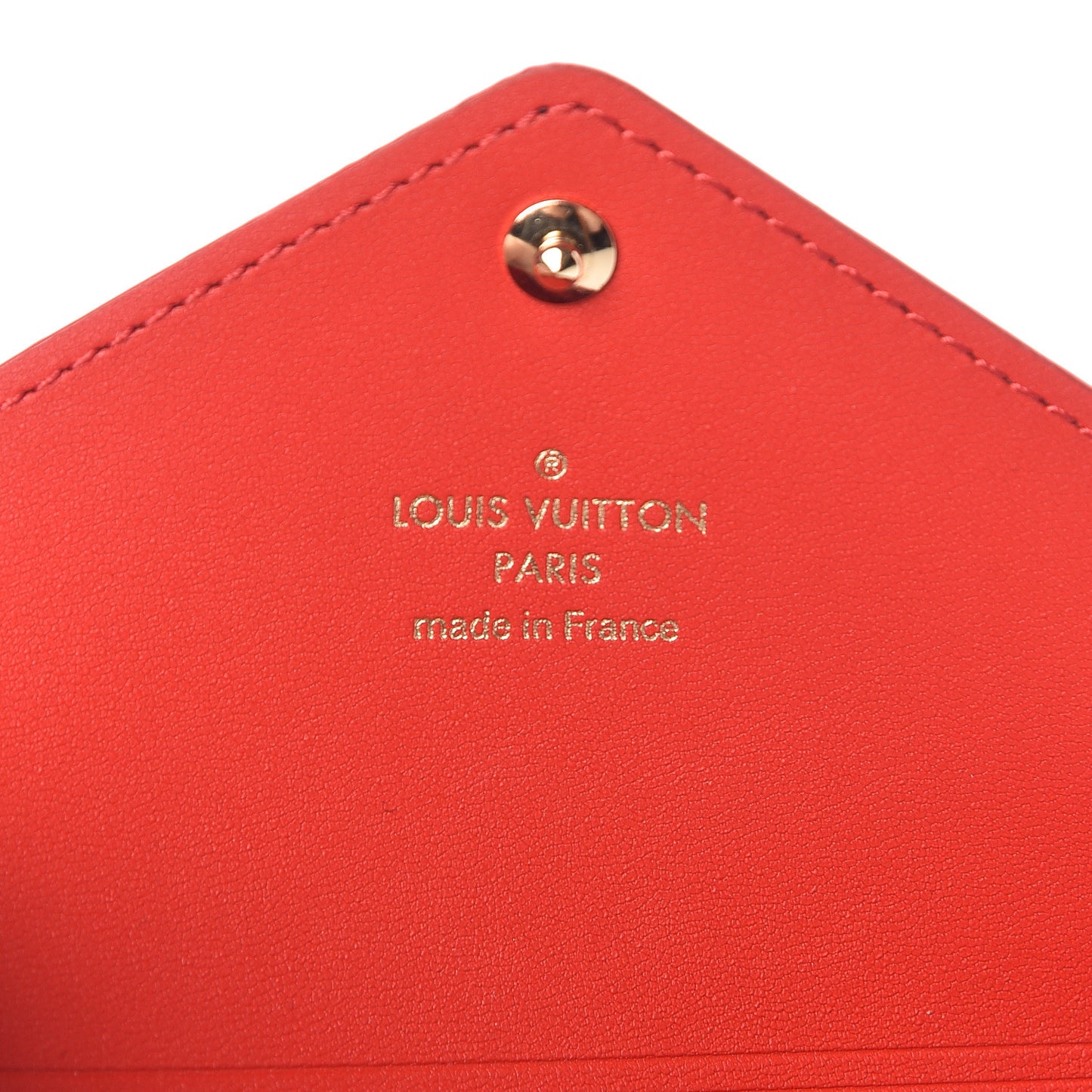 Monogram Medium Kirigami Pochette Insert Coquelicot