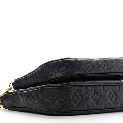 Louis Vuitton Empreinte Monogram Giant Multi Pochette Accessories Black 7 of 8