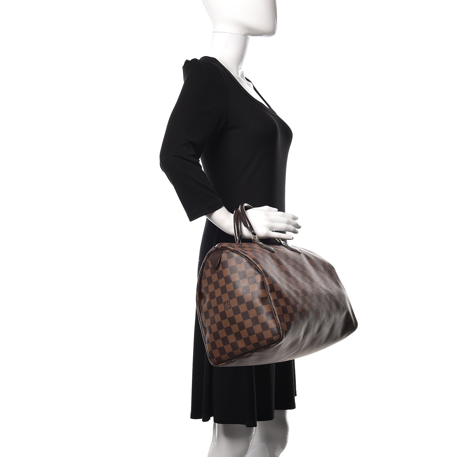 Louis Vuitton Damier Ebene Speedy 35 2 of 14