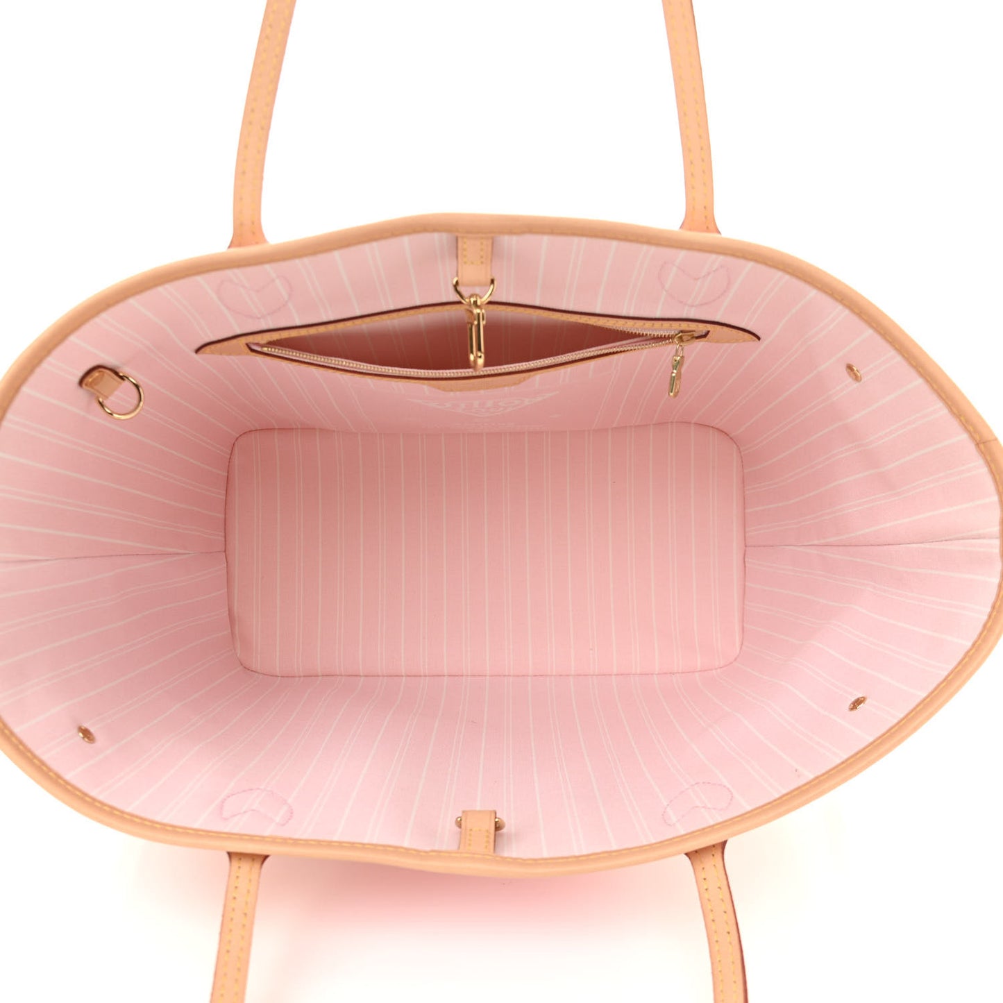 Monogram Giant By The Pool Neverfull MM Light Pink