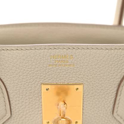 Hermes Togo Swift Canvas 3 in 1 Birkin 30 Beton 7 of 12
