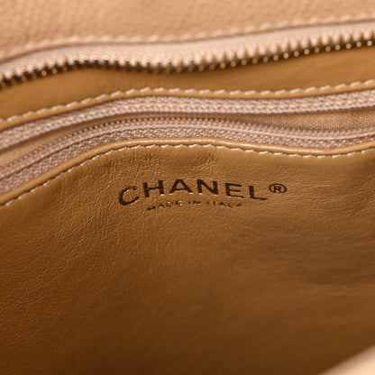 Chanel Caviar Quilted Medallion Tote Beige 6 of 12