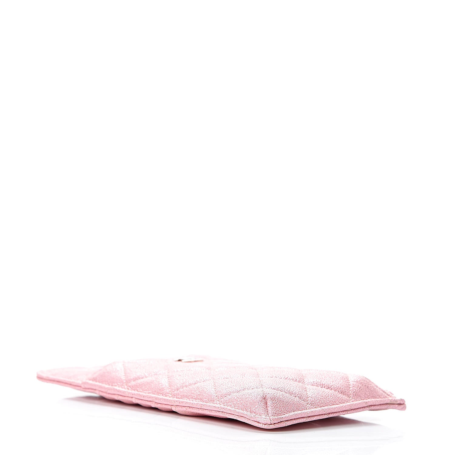 Chanel Iridescent Caviar Quilted Classic iPhone Pouch Rose Pink 4 of 8