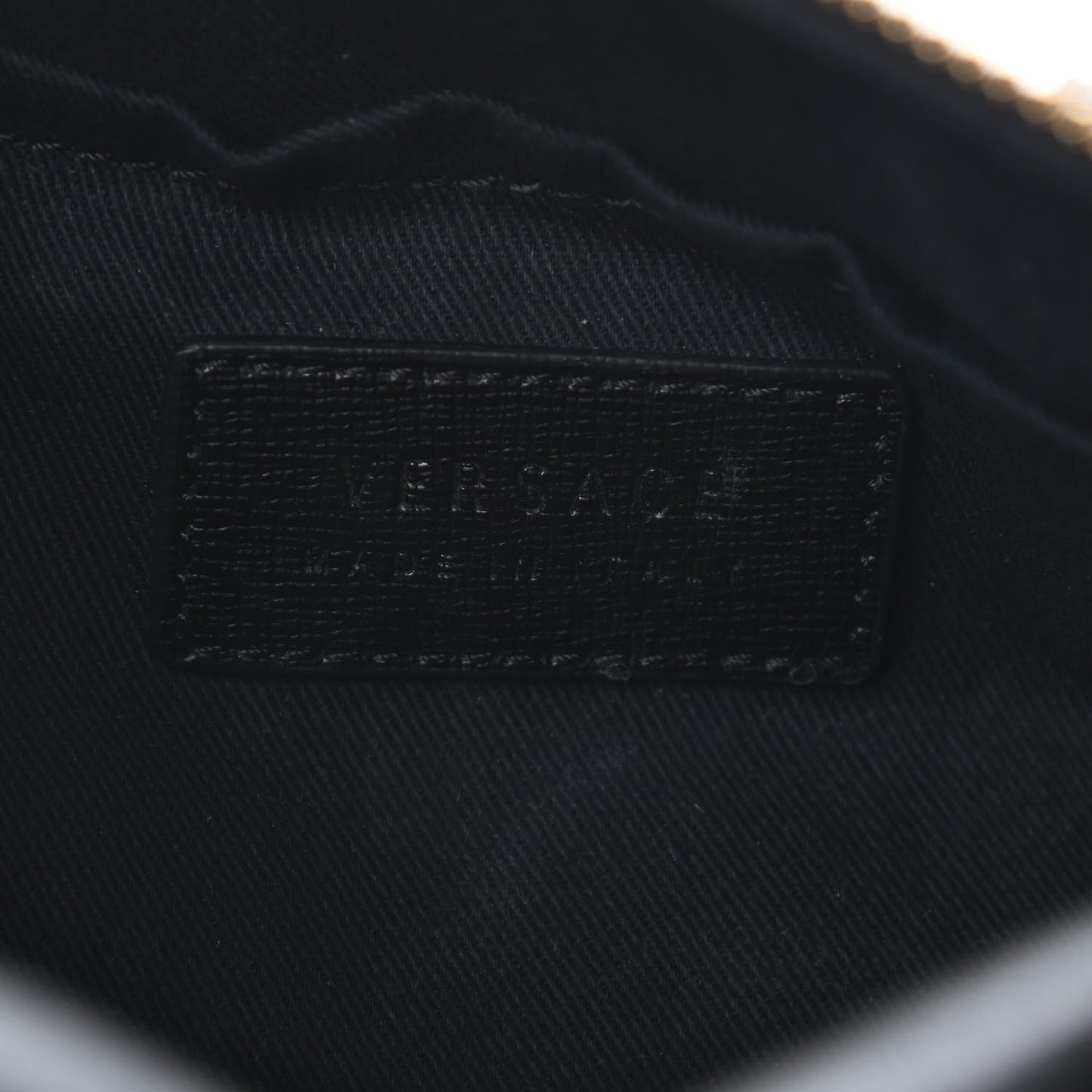 Saffiano Calfskin Palazzo Duffle Bag Black