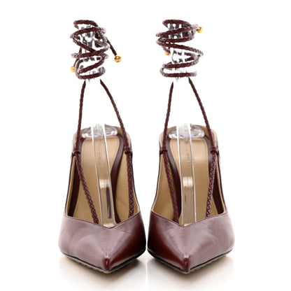 Bottega Veneta Nappa Spritz Pumps 39 Cherry 2 of 11