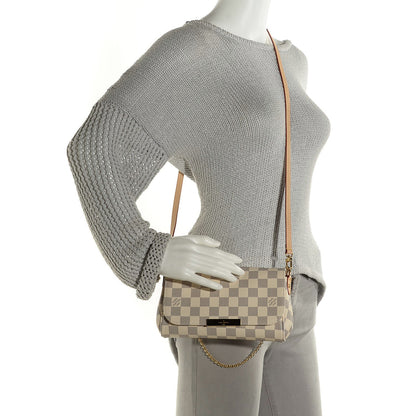 Louis Vuitton Damier Azur Favorite PM 2 of 8