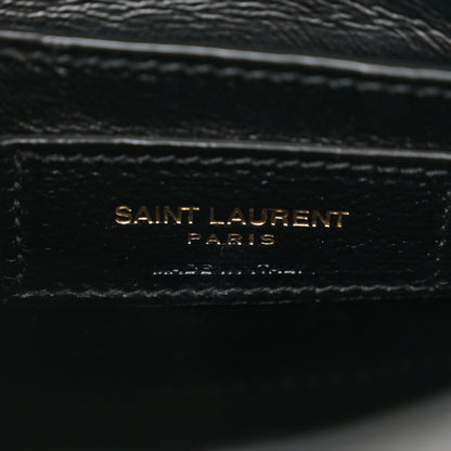 Saint Laurent Smooth Calfskin Mini Manhattan Shoulder Bag Black 6 of 11