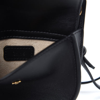 Chloe Shiny Calfskin Tess Mini Crossbody Bag Black 8 of 9