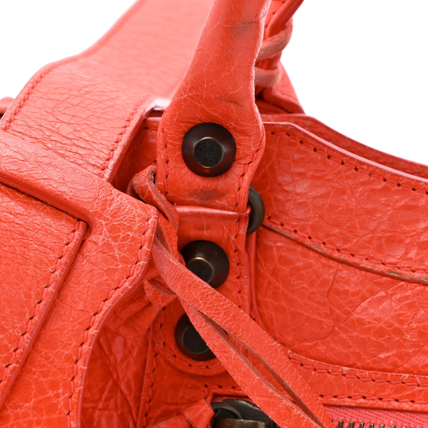 Balenciaga Agneau Classic Hardware Mini City Rose Corail 12 of 15