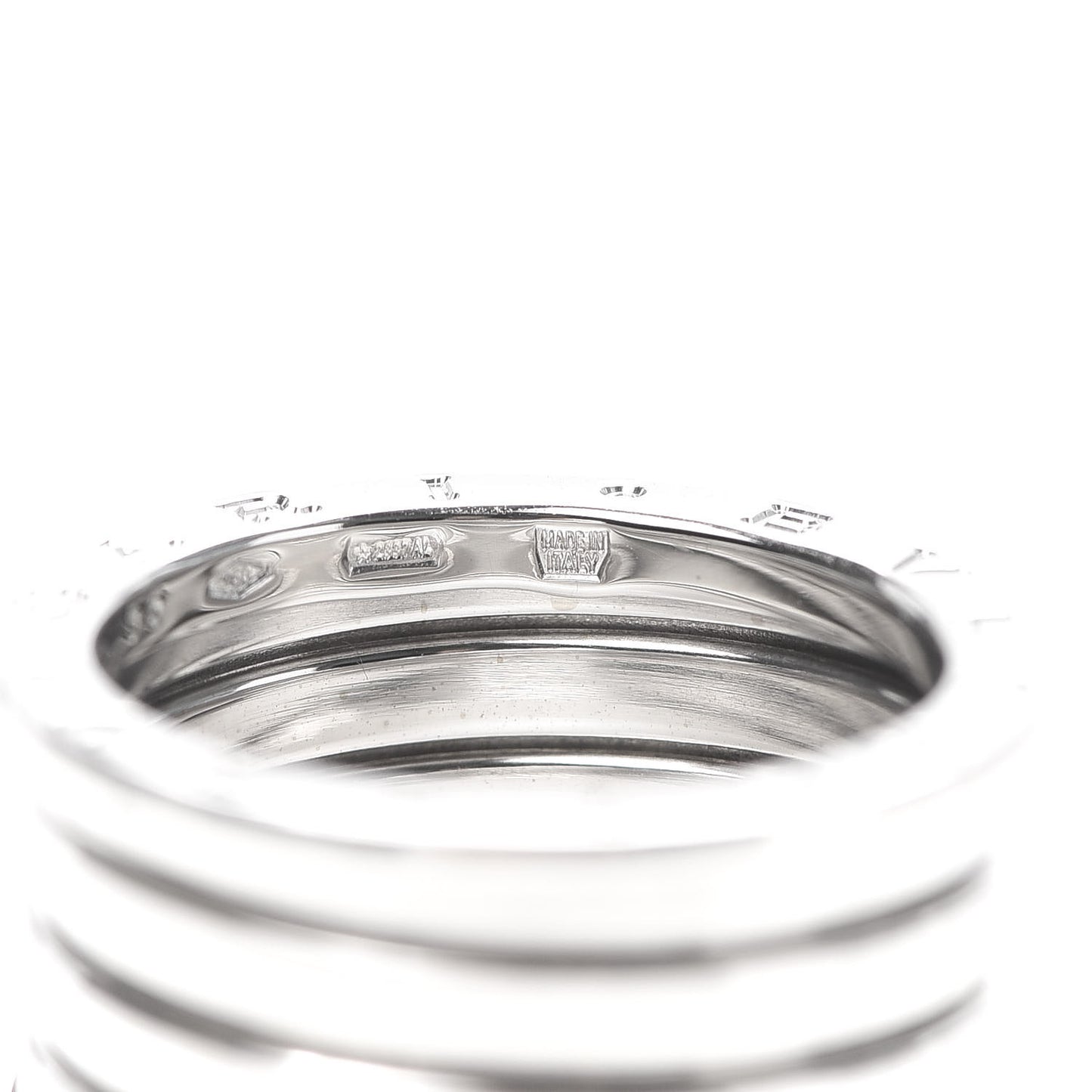 18K White Gold B.Zero1 Five-Band Ring 55 7.25