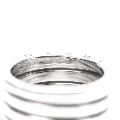 Bulgari 18K White Gold B.Zero1 Five-Band Ring 55 7.25 5 of 7