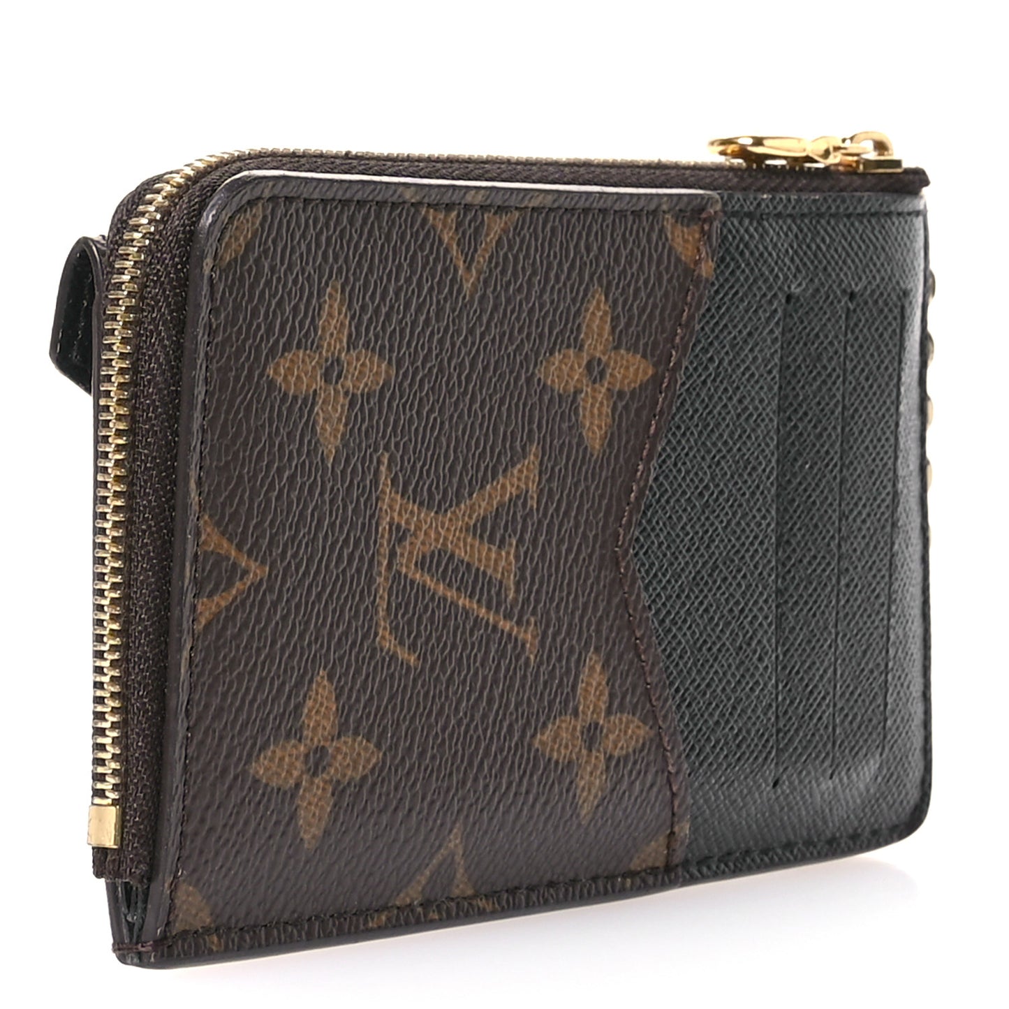 Monogram Recto Verso Card Holder Black