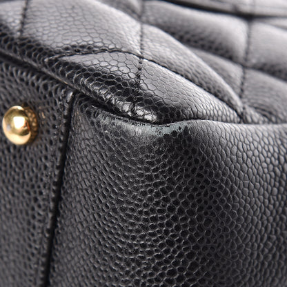 Chanel Caviar Quilted XL Grand Shopping Tote GST Black 10 of 11