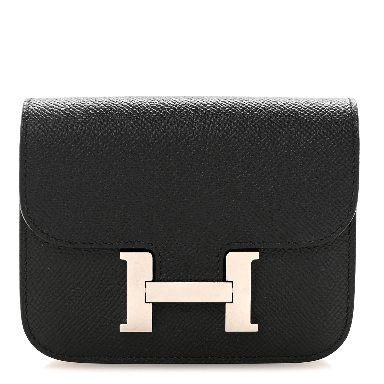 Hermes Epsom Constance Slim Wallet Black 1 of 7