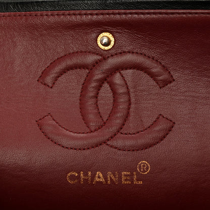 Chanel Lambskin Quilted Small Double Flap Black 6 of 13