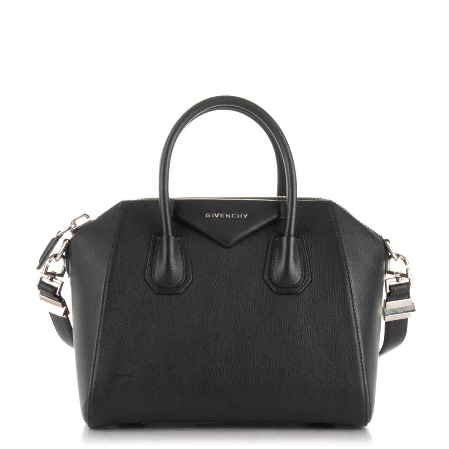 Sugar Goatskin Small Antigona Black