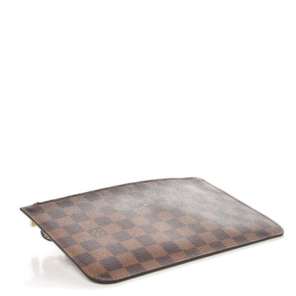 Louis Vuitton Damier Ebene Neverfull MM GM Pochette 4 of 8