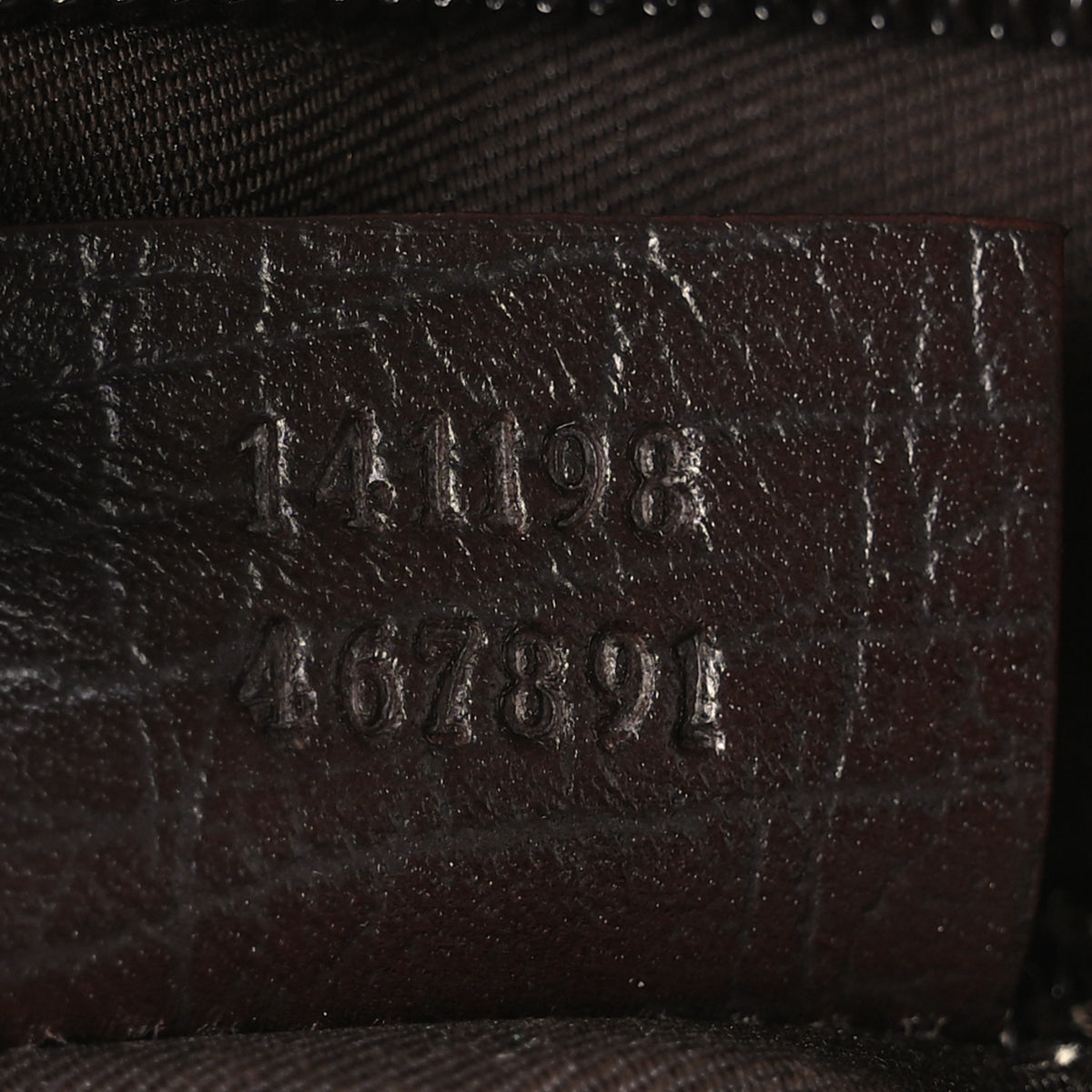 GG Plus Monogram Medium Flat Messenger Bag  Dark Brown