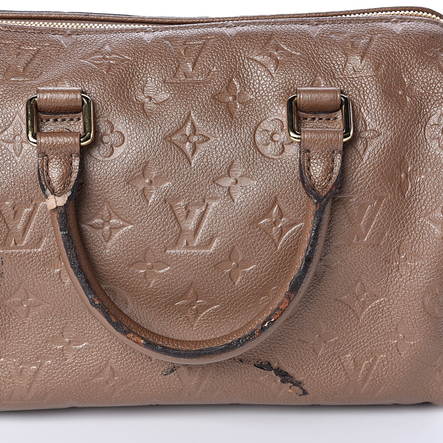 Louis Vuitton Empreinte Speedy Bandouliere 25 Bronze 12 of 22