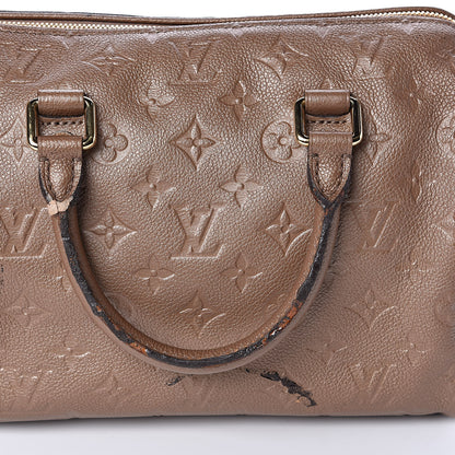 Louis Vuitton Empreinte Speedy Bandouliere 25 Bronze 12 of 22