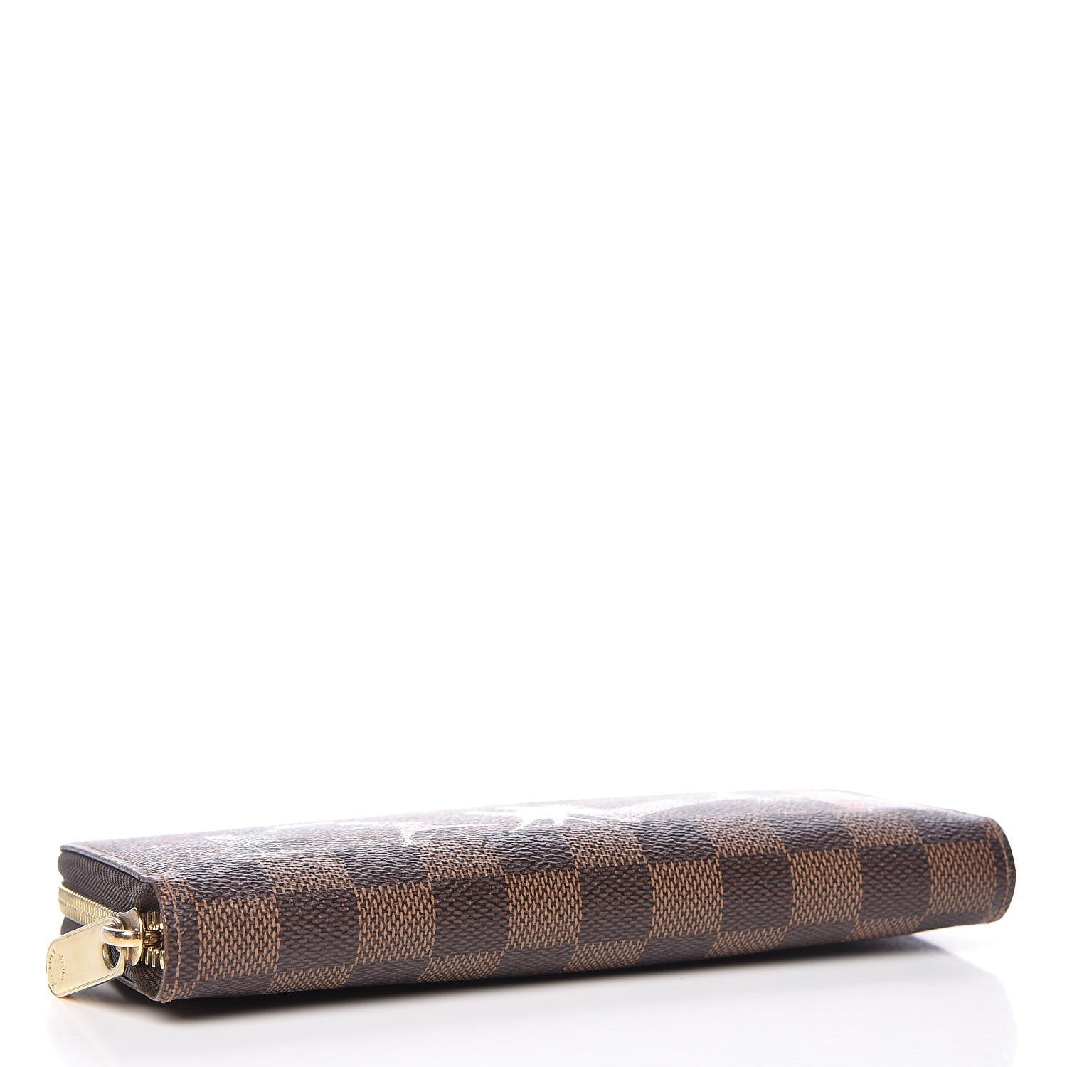 Louis Vuitton Damier Ebene Illustre Zippy Wallet Violet 4 of 8