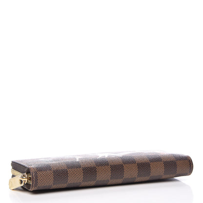 Louis Vuitton Damier Ebene Illustre Zippy Wallet Violet 4 of 8