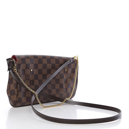 Louis Vuitton Damier Ebene Favorite MM 2 of 9