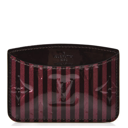 Louis Vuitton Vernis Rayures Mirror Case Amarante 3 of 10