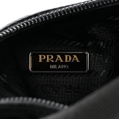 Prada Tessuto Nylon Mini Re-Edition 2000 Bag Black 6 of 11