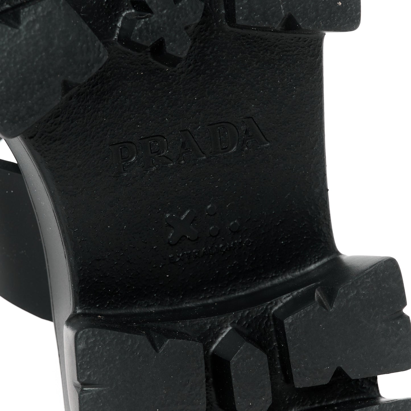 Foam Rubber Triangle Logo Monolith 55mm Cage Sandals 41 Black