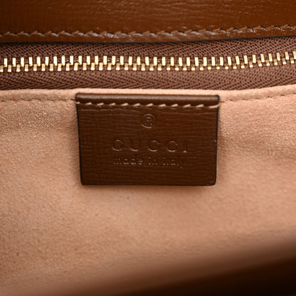 Gucci GG Supreme Monogram Horsebit 1955 Shoulder Bag Beige Brown Sugar 6 of 12