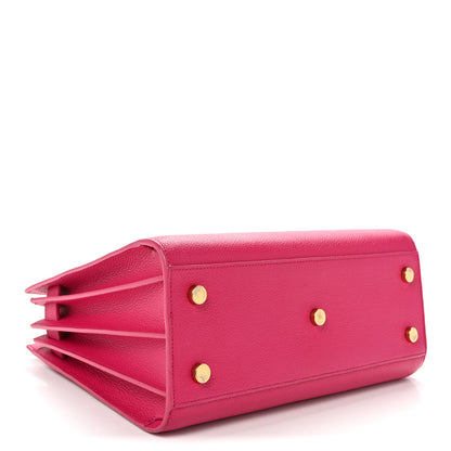 Saint Laurent Calfskin Baby Sac De Jour Fuchsia 4 of 12