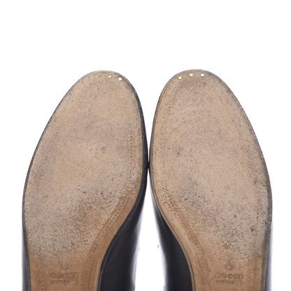 Gucci Lambskin Womens Brixton Horsebit Loafers 39 Black 9 of 11
