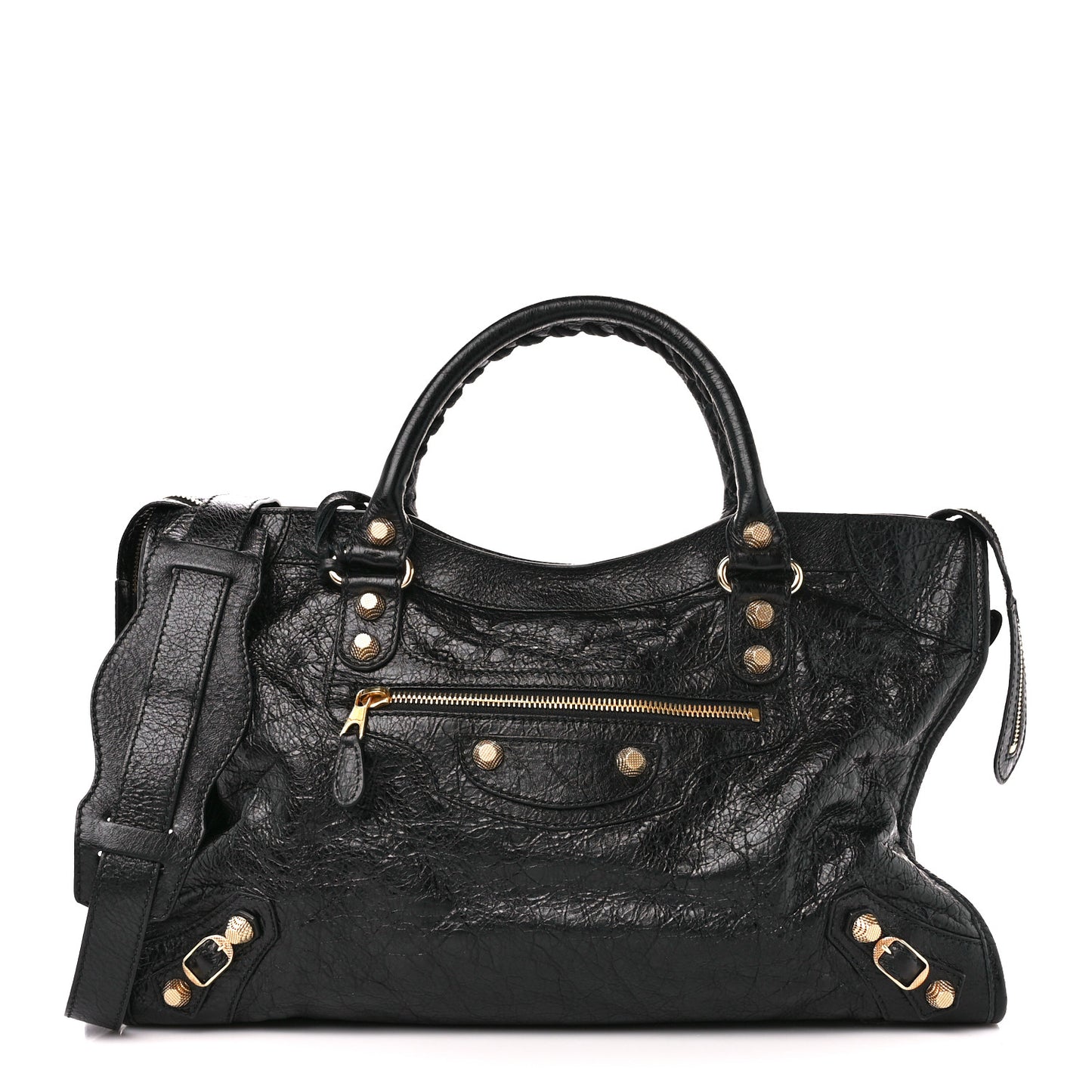 Agneau Giant 12 Gold Hardware City Black