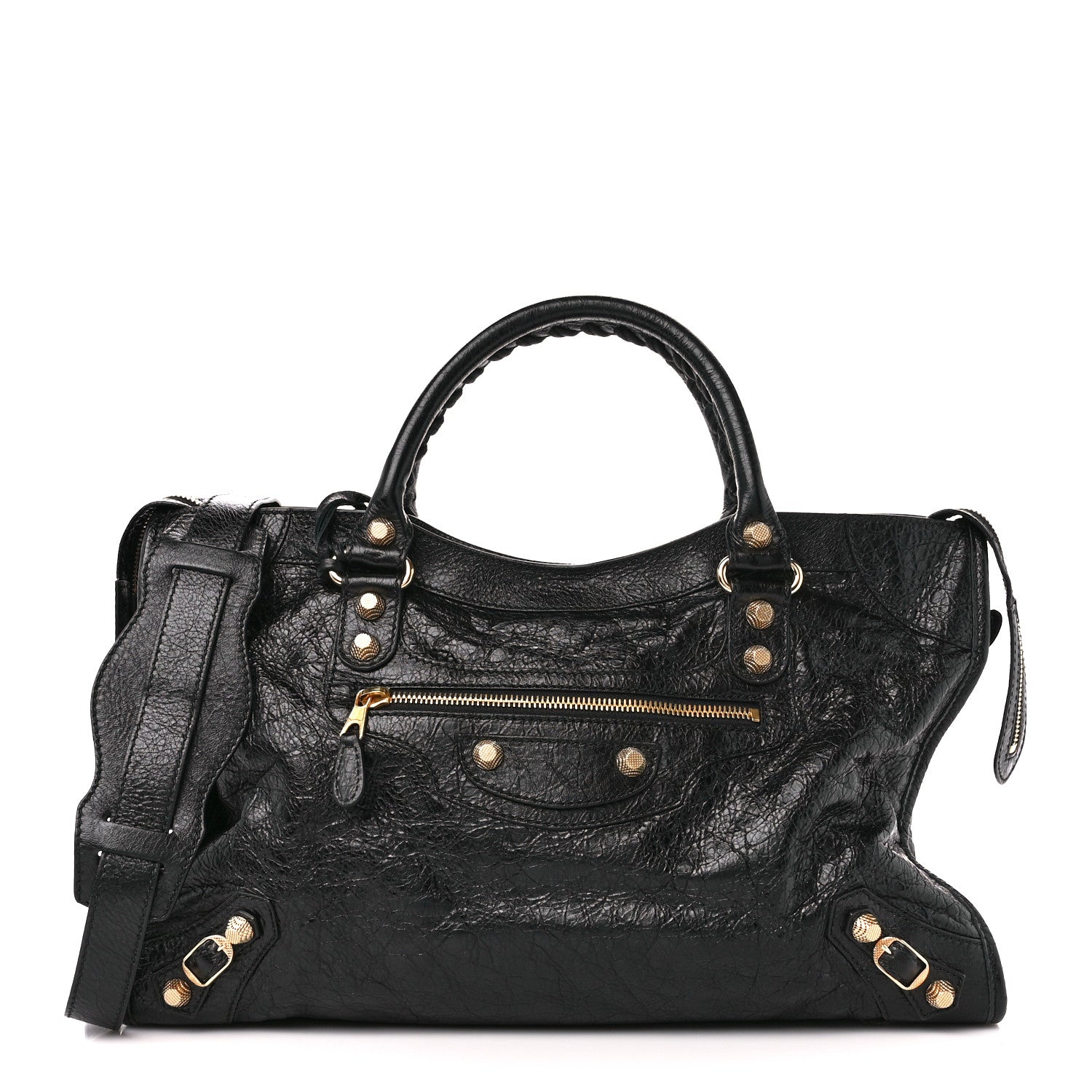 Balenciaga Agneau Giant 12 Gold Hardware City Black 3 of 11