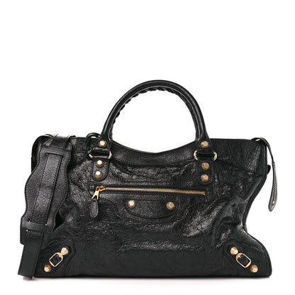 Balenciaga Agneau Giant 12 Gold Hardware City Black 3 of 11