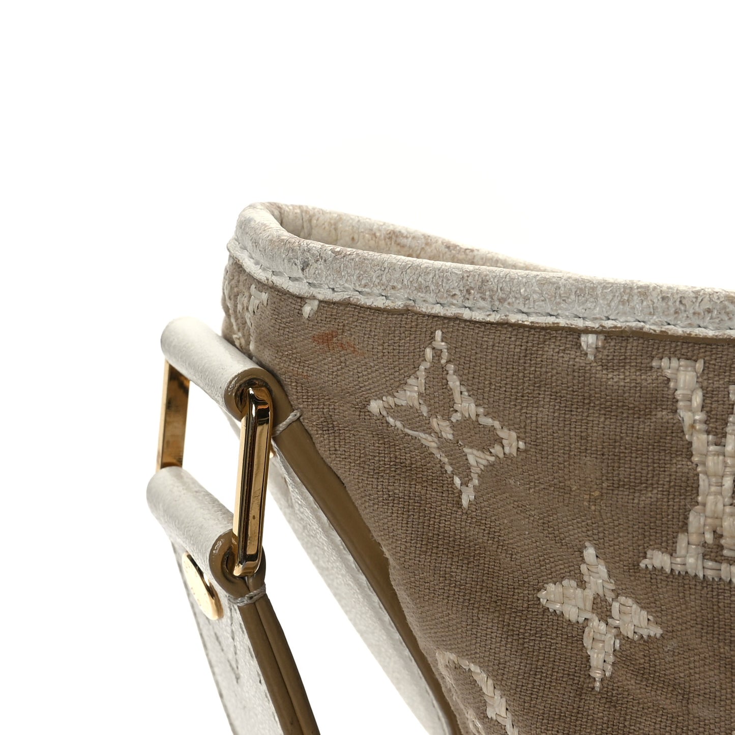 Monogram Sabbia Besace White