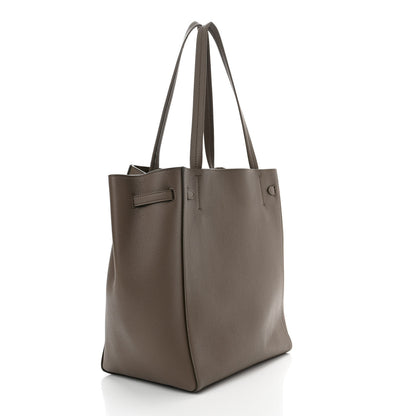 Celine Soft Grained Calfskin Small Belt Cabas Phantom Taupe 3 of 11