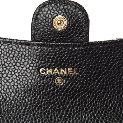 Chanel Caviar Quilted Flap Card Holder Black 5 of 8