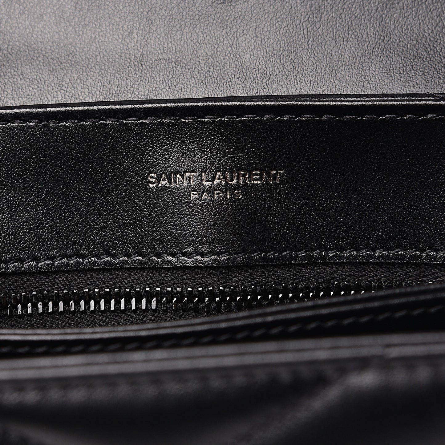 Calfskin Y Quilted Monogram Toy Loulou Crossbody Bag Black
