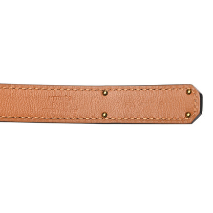 Hermes Epsom Kelly Pocket Belt Gold 3 of 5