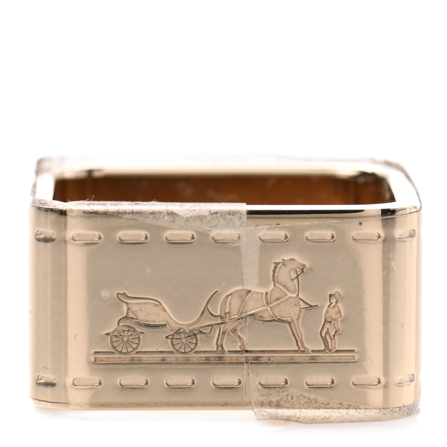 Hermes Permabrass Bolduc Scarf Ring 1 of 5