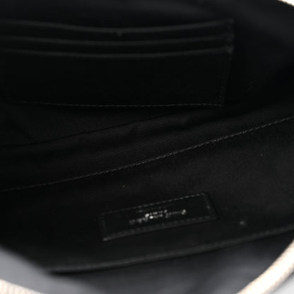 Saint Laurent Canvas Monogram Belt Bag Black 4 of 11