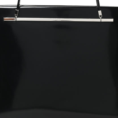 Saint Laurent Patent Calfskin Suzanne Shopping Tote Black 14 of 17