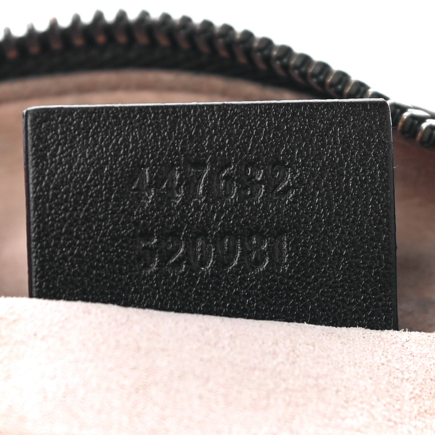 Gucci Calfskin Matelasse Small GG Marmont Chain Shoulder Bag Black 7 of 16